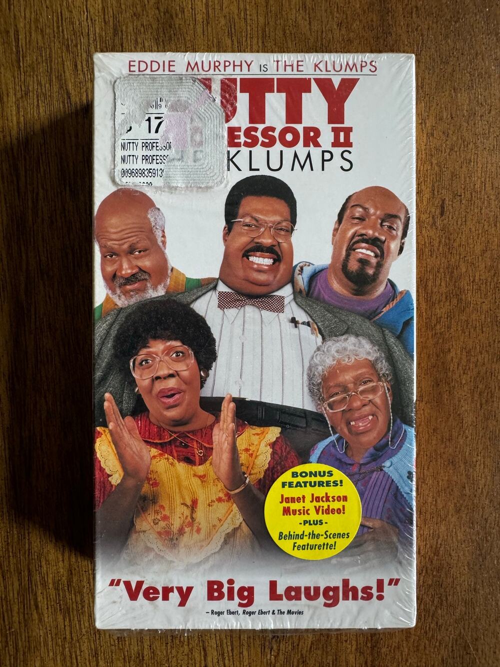 NWT Nutty Professor II The Klumps VHS Sealed Eddie Murphy Comedy